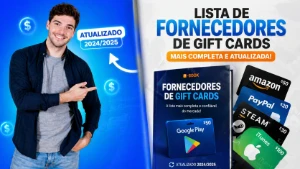 Lista Secreta Fornecedores De Gift Card - Listas de Fornecedores