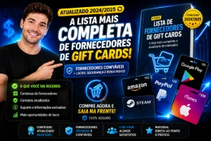 Lista Secreta Fornecedores De Gift Card