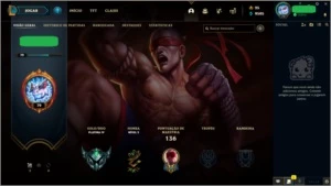 Conta league of legends platina IV LOL