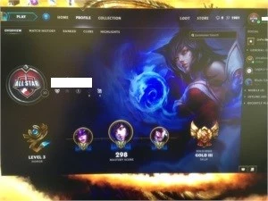 Vendo conta LOL Gold3 - League of Legends