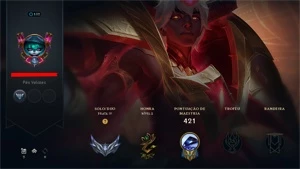 Conta 105 skins quase todos champios criada em 2012 - League of Legends LOL
