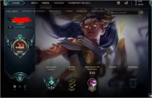 Conta de league of legends, Platina LOL