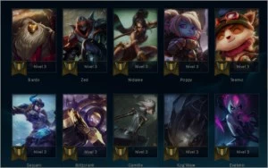 Conta de league of legends, Platina LOL