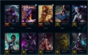 Conta de league of legends, Platina LOL