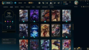 Conta lol Unranked 70 skins (FULL ACESSO) - League of Legends