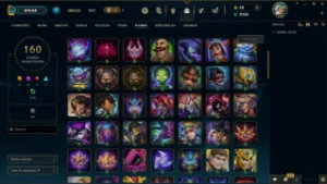 Conta lol Unranked 70 skins (FULL ACESSO) - League of Legends