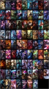 Diamante 5 - Skins Lendarias e quase todos os campeões - League of Legends LOL