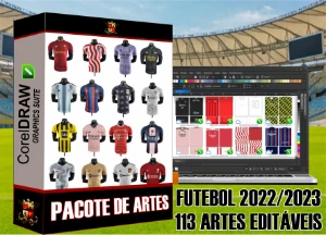 Pacote de artes Futebol 2022-2023 - Digital Services