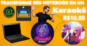 Transforme seu notebook em um karaokê com + de 10mil músicas - Softwares e Licenças