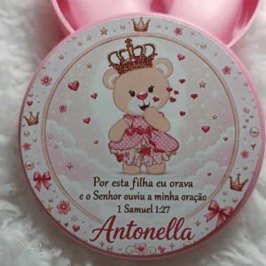 Pezinho rosa - Kit 10 Lembrancinhas - Artesanato e Personalizados