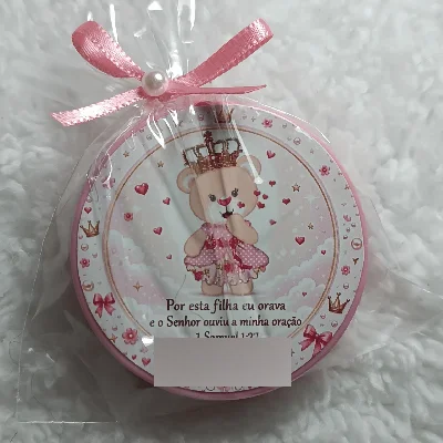 Pezinho rosa - Kit 10 Lembrancinhas - Artesanato e Personalizados