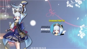 Ayaka + Espadão Celestial + 18 Dias de Benção da Lua. AR 26 - Genshin Impact