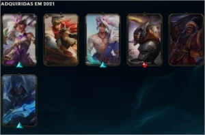CONTA PLATINA 3 LOL MONO QIYANA - League of Legends