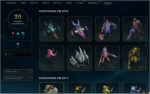 Conta League of Legends LOL