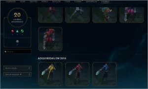 Conta League of Legends LOL