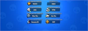 Conta Brawl Stars 15k - 3 Lendários