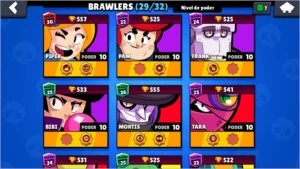 Conta Brawl Stars 15k - 3 Lendários