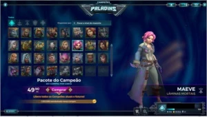 Conta RARA PALADINS NV 124 (Para Vender Rápido!) - Outros