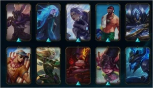 Conta Unranked, 123 Skin com Lux Elementalista e Seju Hextec - League of Legends LOL