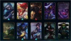 Conta Unranked, 123 Skin com Lux Elementalista e Seju Hextec - League of Legends LOL
