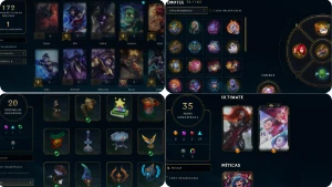 Conta LOL Nv 154 Dimante III, 35 skins +descrição - League of Legends