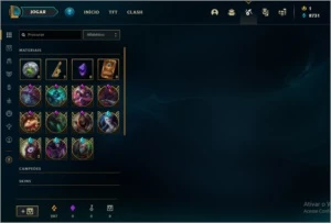 conta de lol 145 skins - League of Legends