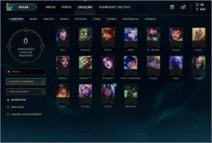 CONTA SMURF / UNRANKED TODAS AS SEASONS - League of Legends LOL