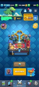 Conta Clash Royale Arena Lendaria