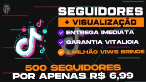 [Promoção]  SEGUIDORES TIKTOK + 1M BRINDE