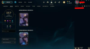 Conta League Of Legends Com Riven Campeonato 2012 LOL
