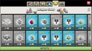 CV 14 SEMI FULL COM VÁRIOS ITENS - Clash of Clans