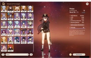 Conta genshim AR55 (Com muitos personagens 5*) - Genshin Impact