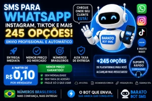 Sms/Chip Virtual - Grupo Vip [Limitado] + brinde - Números, Proxy e VPN Números Virtuais