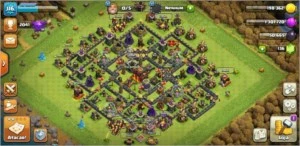 CONTA CLASH OF CLANS CV 10