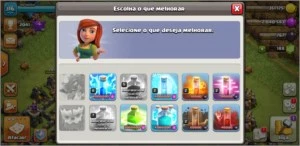 CONTA CLASH OF CLANS CV 10