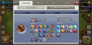 CONTA CLASH OF CLANS CV 10