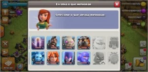 CONTA CLASH OF CLANS CV 10