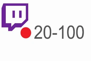 Twitch Viewers Online | 1 HORA | 24 HORAS | 7 DIAS | 1 MÊS - Redes Sociais
