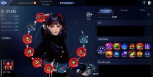 CONTA MIR4 ARQUEIRA 164K LVL 115 - NA2 NA081 - com união svr