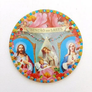 Quadrinho "Benção dos Lares" - Artesanato e Personalizados