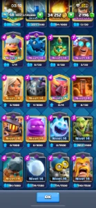 Conta de Clash Royale Nivel 15