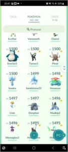 Conta lvl 35 Pokemon GO (valor negociável)