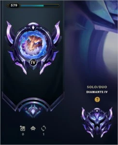 CONTA LOL EX-DIAMANTE, ATUAL PLATINA 1 75 PDL - League of Legends