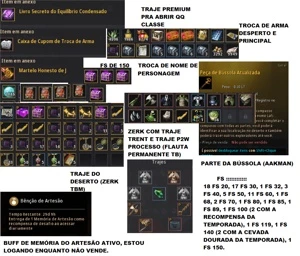 vendo conta para progressão bdo - Black Desert