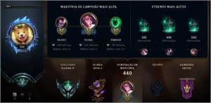 League of legends-Conta Main-Platina IV 7 LOL