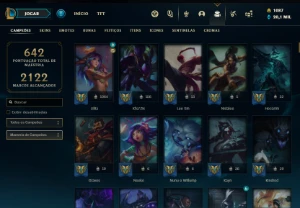 Conta de LoL/Valorant/TFT/LORT/WR - League of Legends
