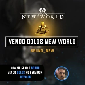 Vendo 40k de gold servidor devalok - new world
