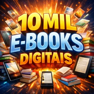 📚 +10 Mil Plrs Ebooks Digitais + Brinde 🏆