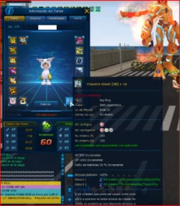 [TOP CONTA] End Game com 4 Rank U Omegamon Ladmo - Digimon Masters Online