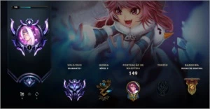Conta Diamante League of Legends LOL